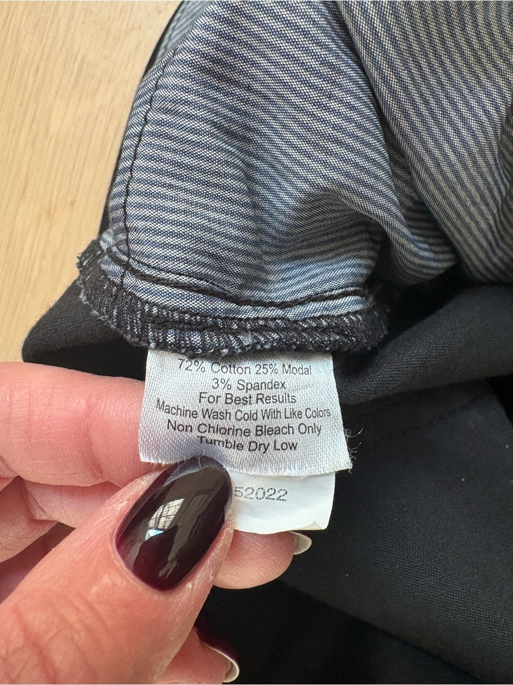 Peter Millar Straight Black Men's Pants - Picture 5 of 5